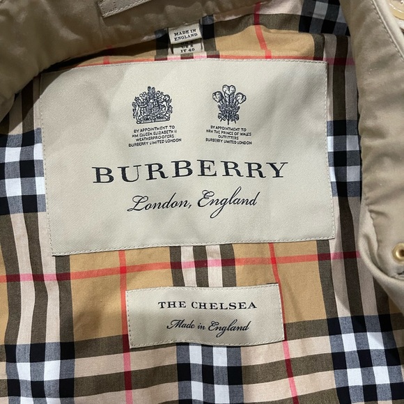 AUTHENTIC NWOT Burberry Chelsea Mid-Length Heritage Trench Coat US6 - Picture 6 of 12
